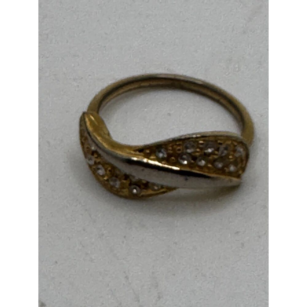 Wyndsor II Ring size 9 , gold and silver tone beautiful fashion ring - Picture 4 of 5